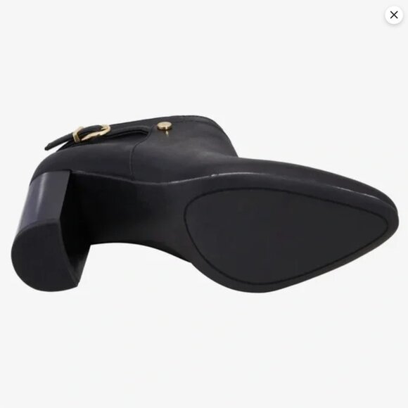 Vince Camuto Women’s Coorin Heeled Booties in Black Size 8 - Picture 3 of 10